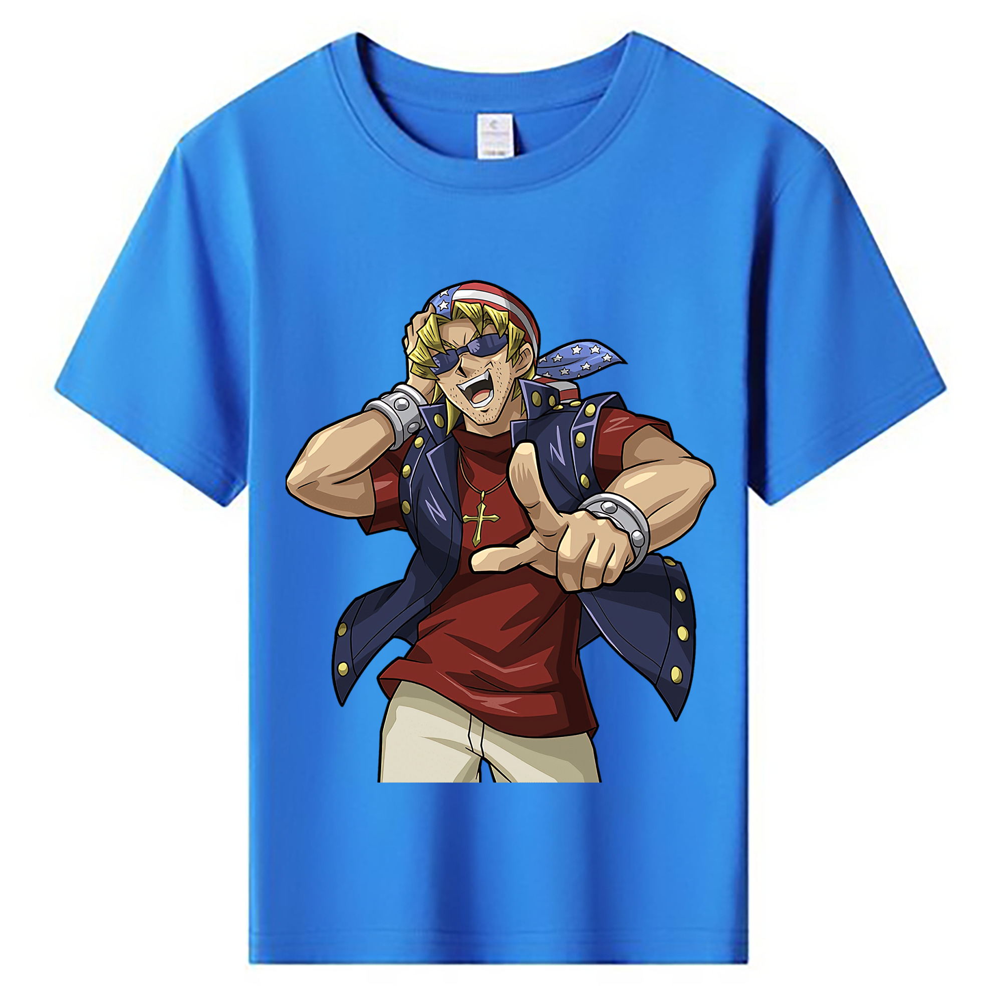 （画像用） 遊☆戯☆王 Yu-Gi-Oh! 綿100％キッズTシャツ（フロントプリント）